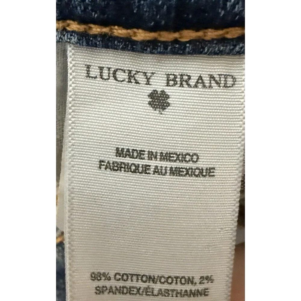 Lucky Brand 181 Relaxed Straight Jeans Men’s 50x32 Medium Wash Classic Denim